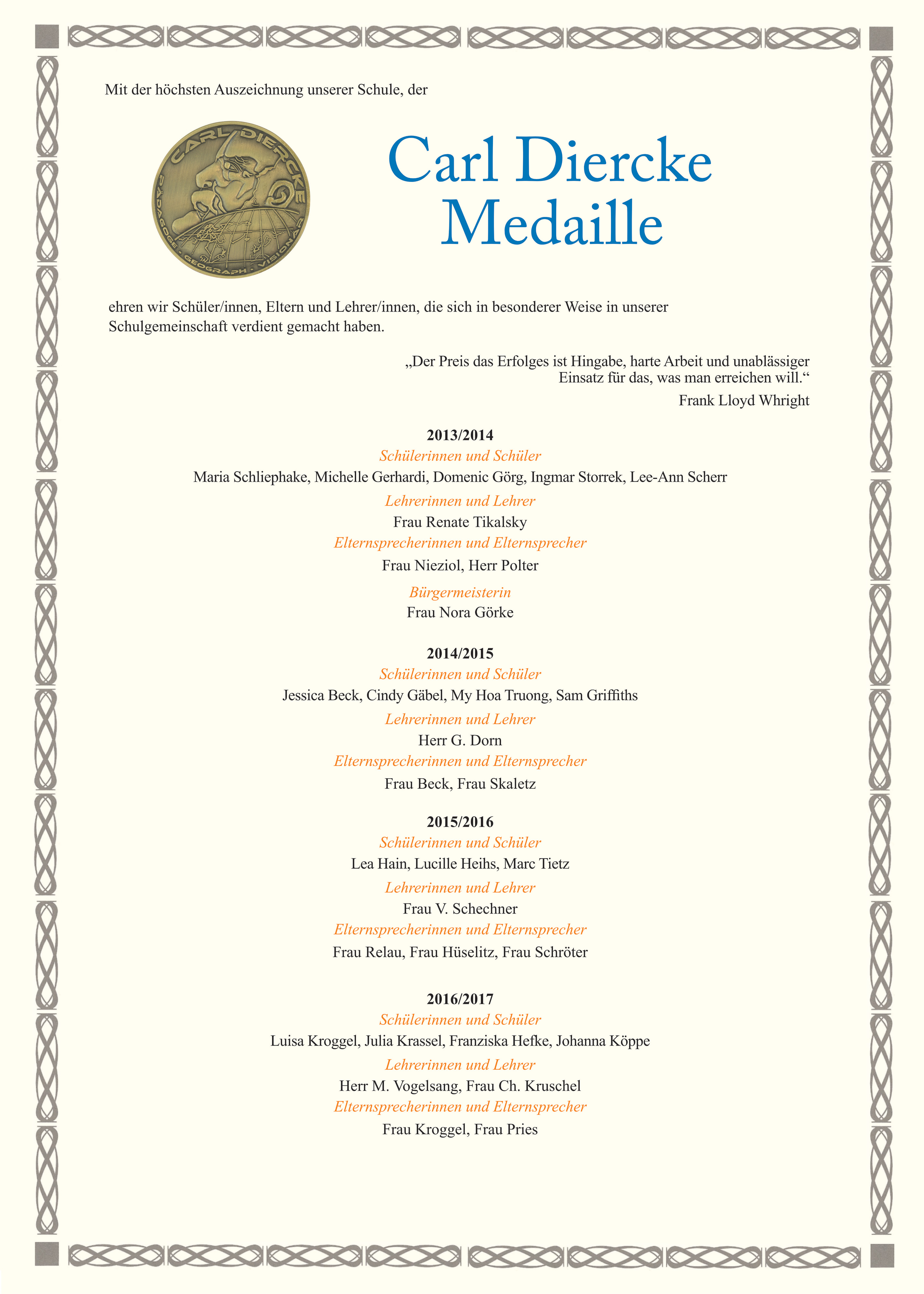 Plakat - Medaille 2